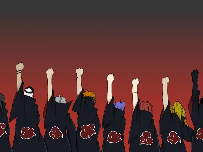 anime, pain, naruto, tobi, deidara, sasori, itachi