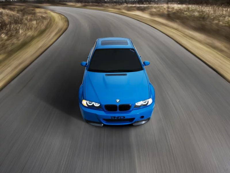синий, blue, бмв, свет фар, m3, road, e46, speed, bmw, тонированый
