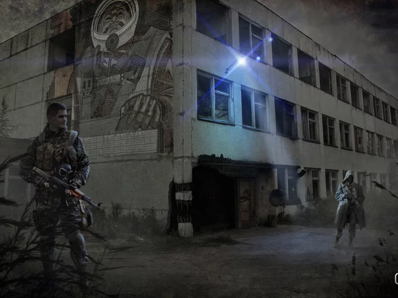 город, солдат, зона, припять, stalker, военный, сталкер