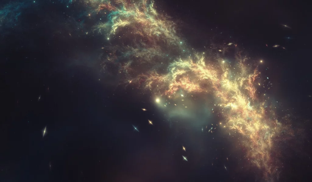 light, космос, art, space