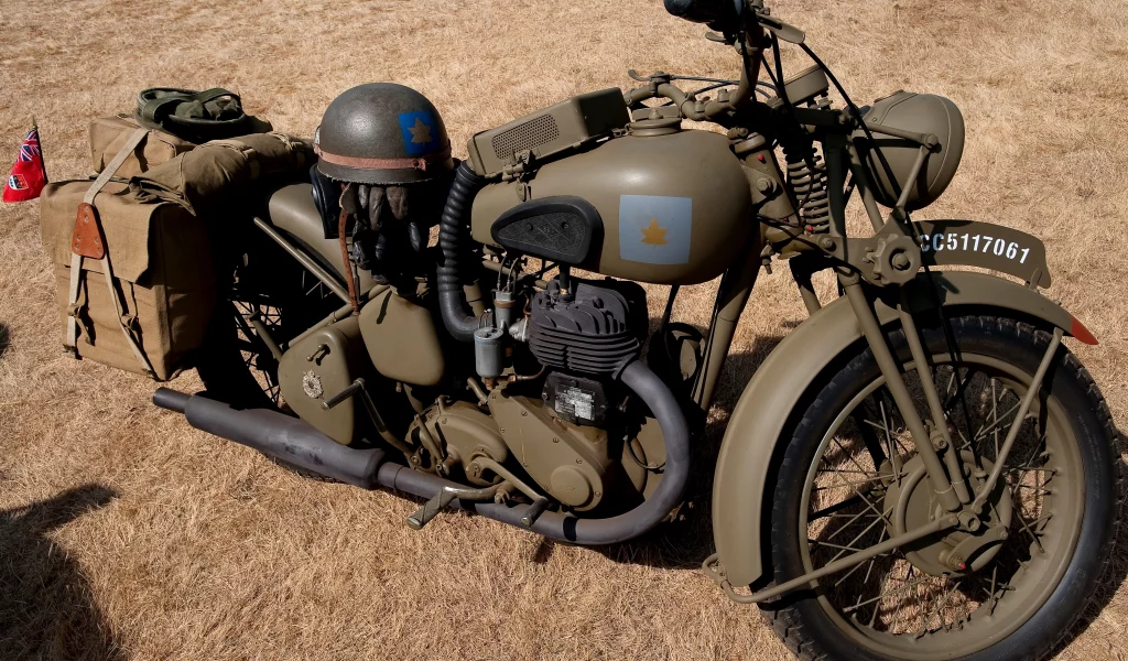 раскраска, британский мотоцикл, bsa m20