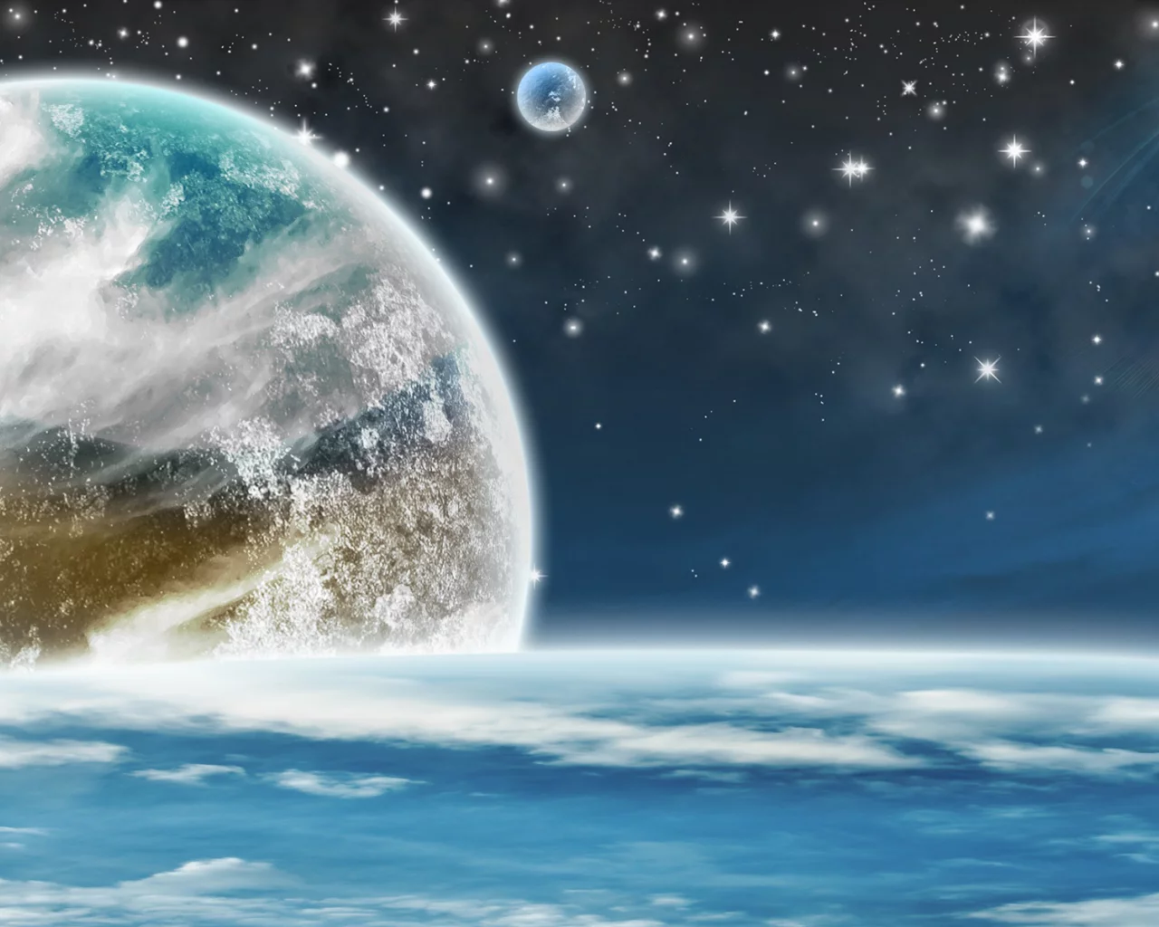 magic, star, planets