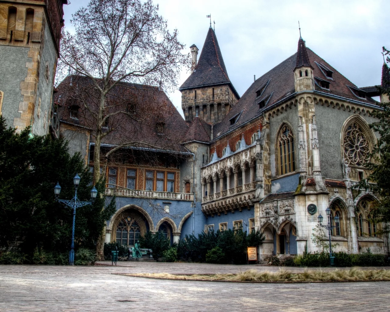 венгрия, город, budapest, замок, будапешт, magyarorsz__g, vajdahunyad