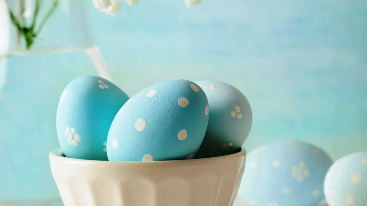 blue, цветы, яйца, flowers, eggs, easter, пасха, pastel
