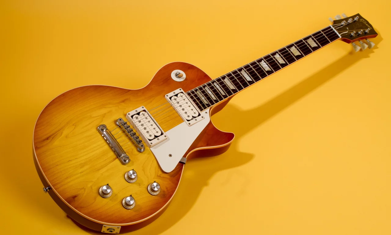 gibson 1960 reissue, фон, гитара