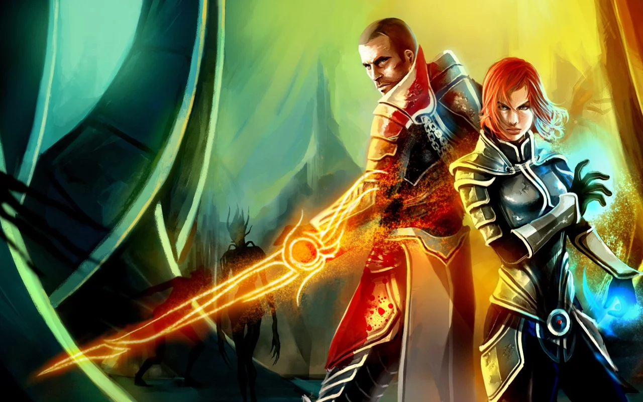 fan, female, banshee, shepard, mass effect, art, medieval armor
