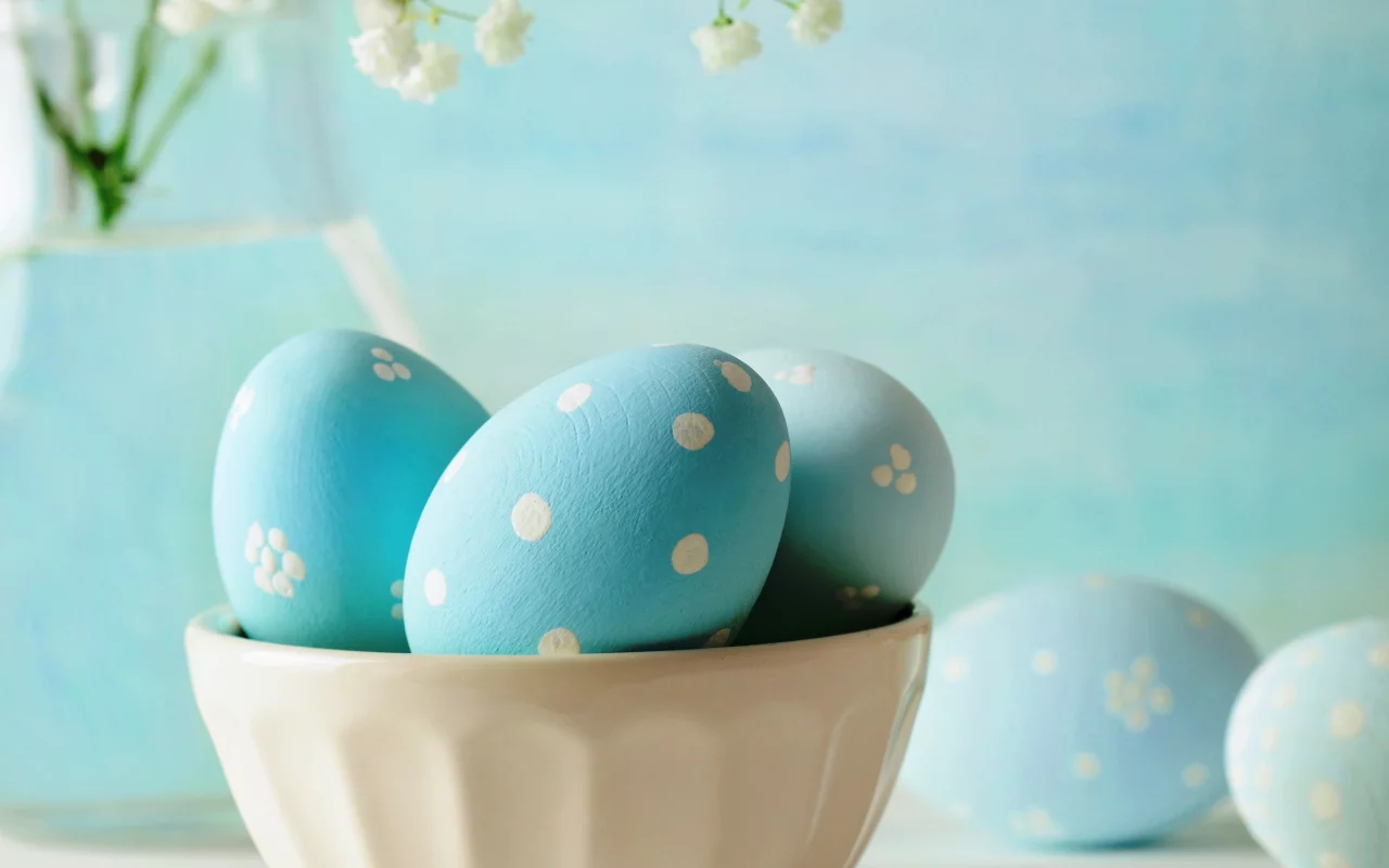 blue, цветы, яйца, flowers, eggs, easter, пасха, pastel