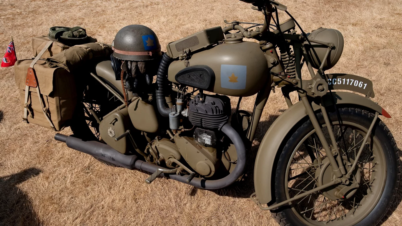 раскраска, британский мотоцикл, bsa m20