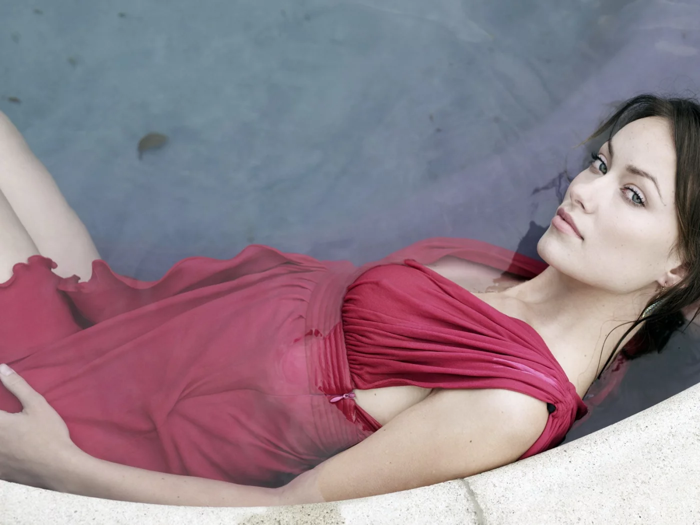 olivia wilde, вода, стиль