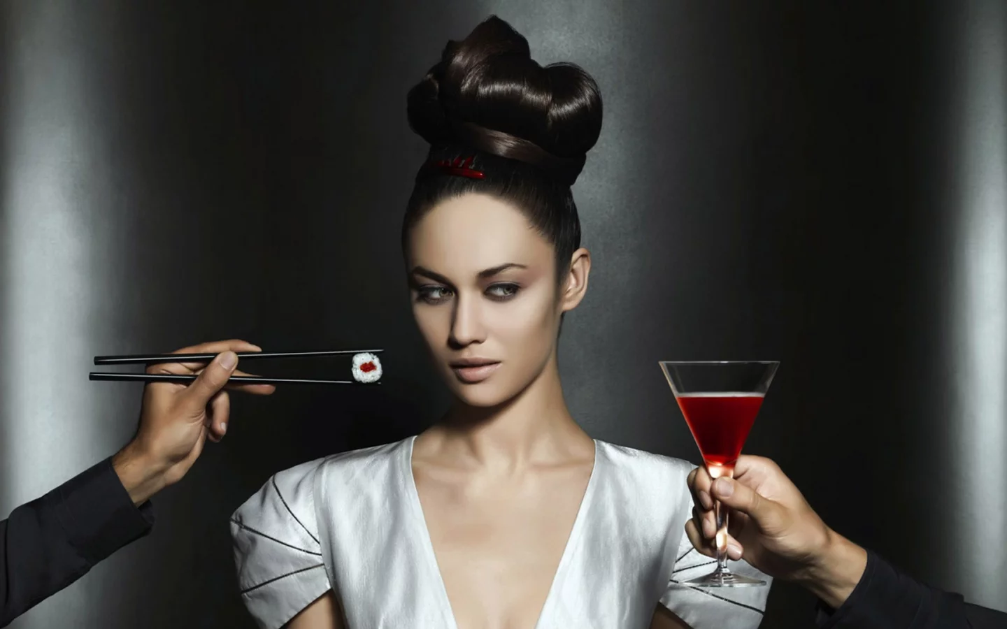 campari calendar 2010, ольга куреленко, olga kurylenko