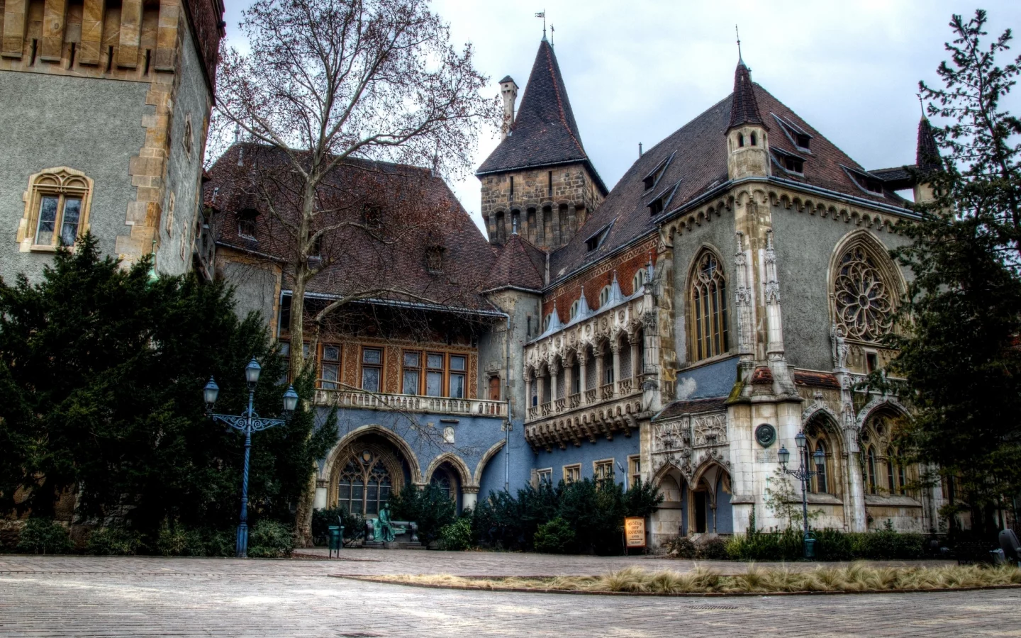 венгрия, город, budapest, замок, будапешт, magyarorsz__g, vajdahunyad