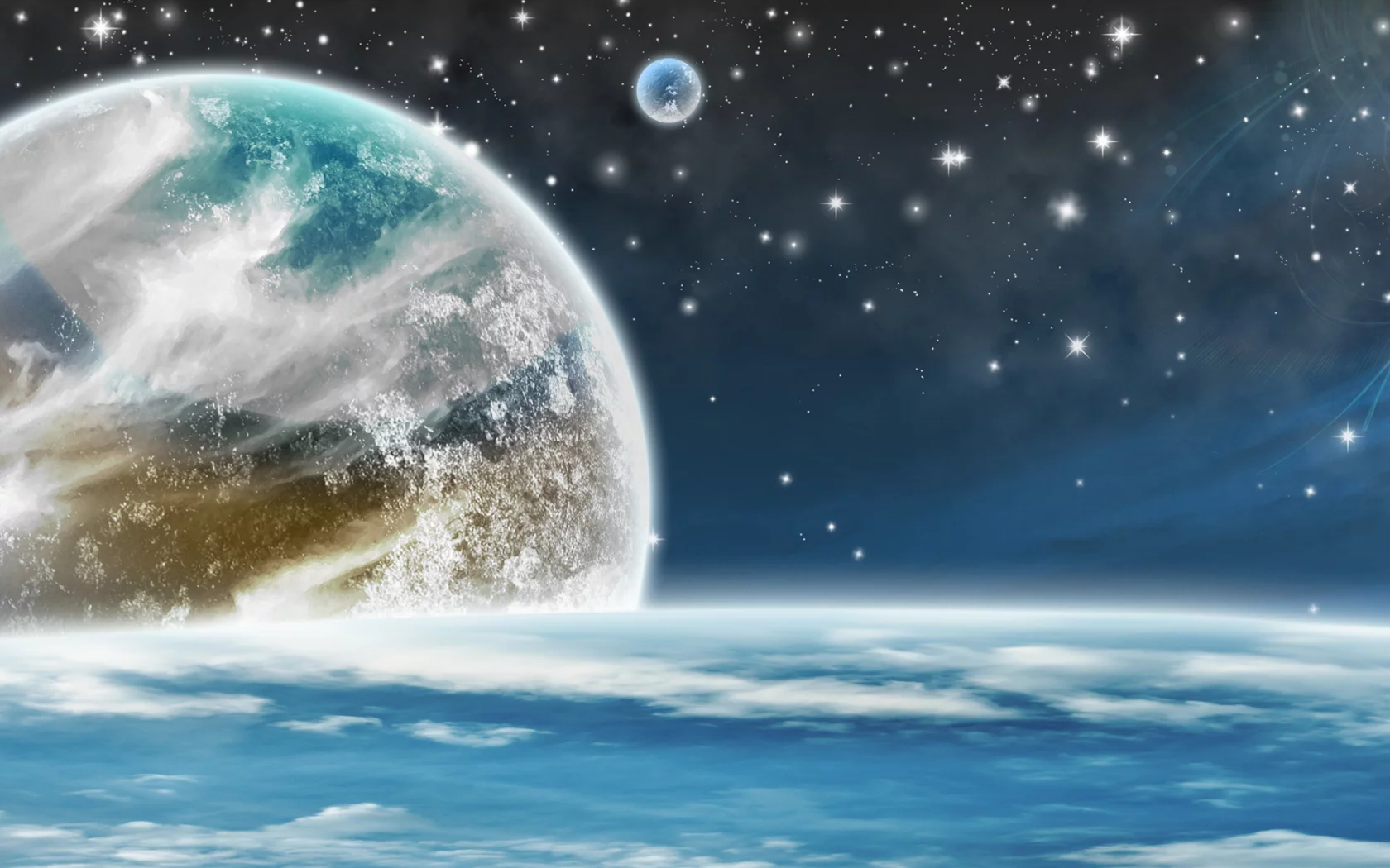 magic, star, planets