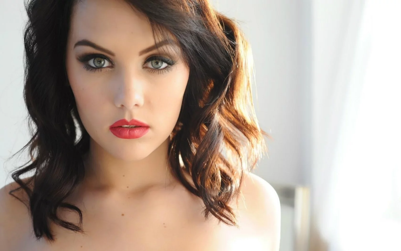 модель, брюнетка, девушка, mellisa clarke, лицо