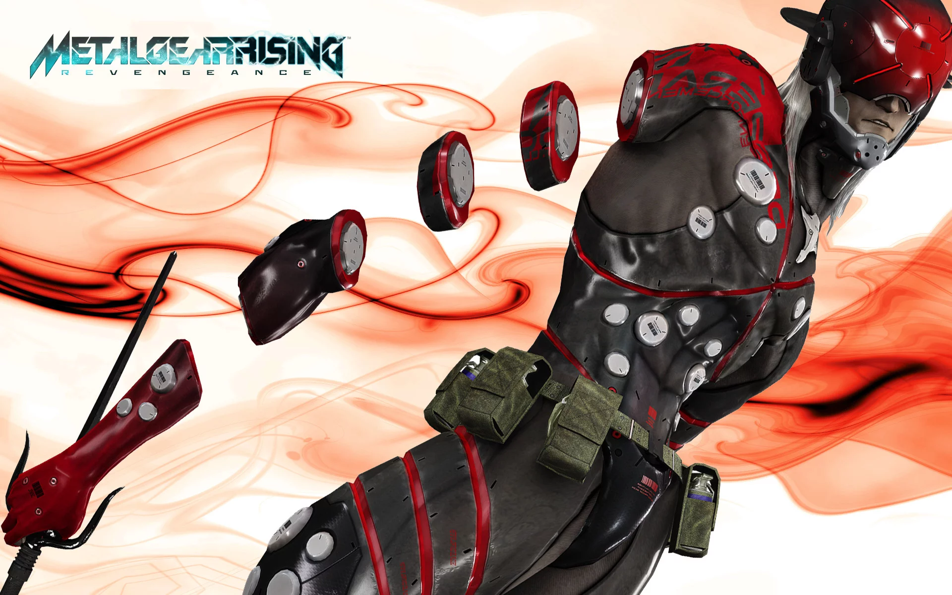 cyborg ninja, desperado enforcement group, monsoon, metal gear rising, dystopia, mgr, revengeance