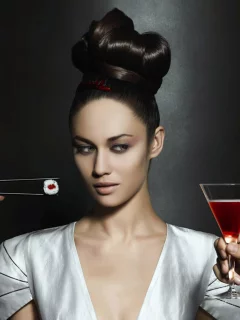 campari calendar 2010, ольга куреленко, olga kurylenko