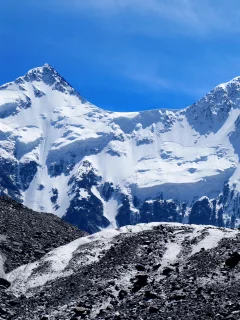 ледник, гора белуха, горный алтай, горы