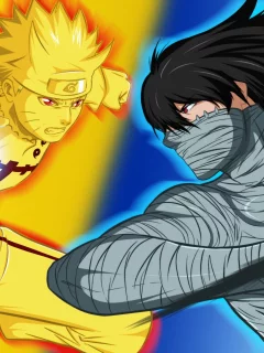 mugetsu, naruto shippuden, uzumaki, crossover, kurosaki, ichigo, bleach, naruto vs ichigo, naruto