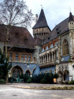 венгрия, город, budapest, замок, будапешт, magyarorsz__g, vajdahunyad