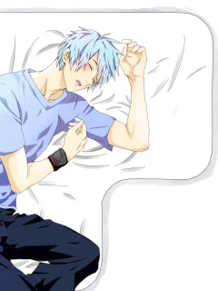 спит, баскетбол куроко, парень, kuroko tetsuya, сон, kuroko no basket