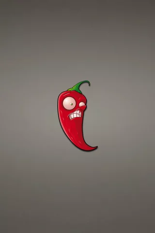 чили, темноватый фон, перец, красный, pepper, минимализм