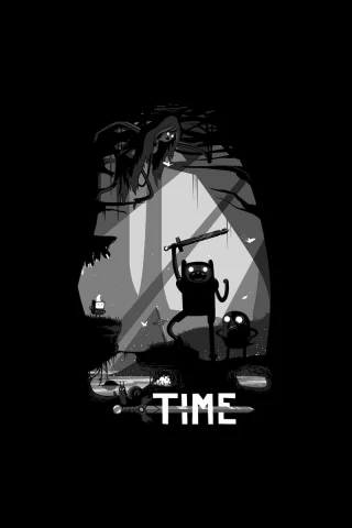 finn, dark, jake, adventure time