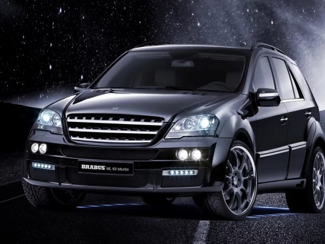 ml63, brabus, мерседес, м-класс, mercedes-benz, biturbo, widestar, m-klasse