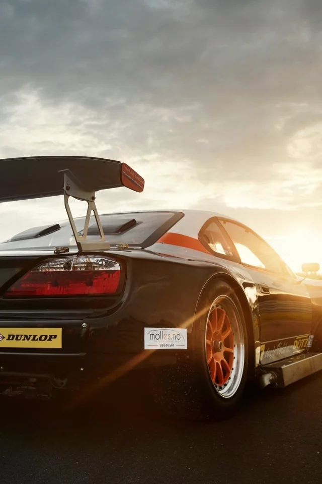  дрифт, закат, трасса, speedhunters, drirt, tuning, silvia, nissan, небо