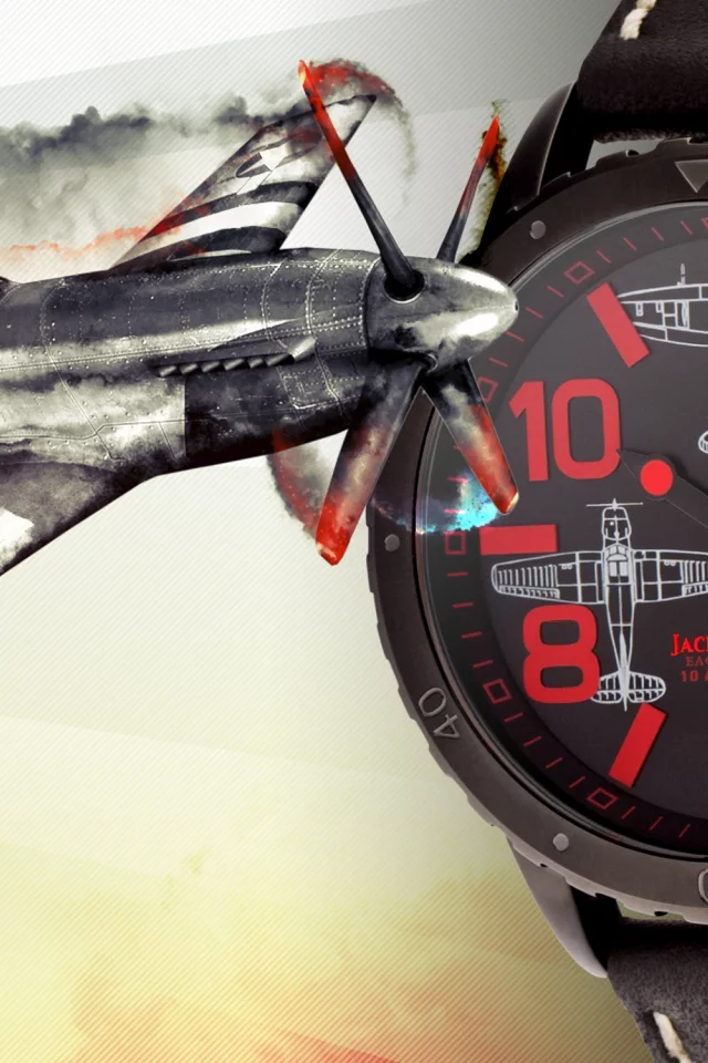 jack pierre, plane, watch, red