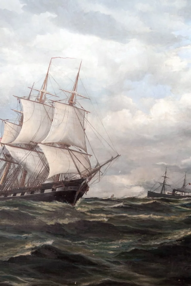 &amp;quot;корабли на море&amp;quot;, художник