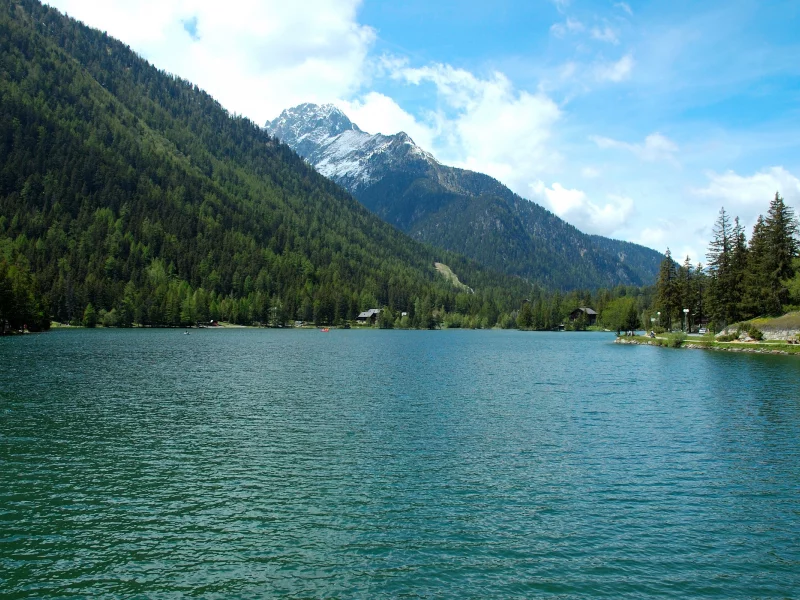 природа, река, горы, небо, облака, швейцария, пейзаж