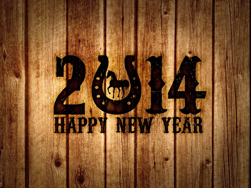 подкова, лошадь, год лошади, happy new year, 2014, horse, новый год