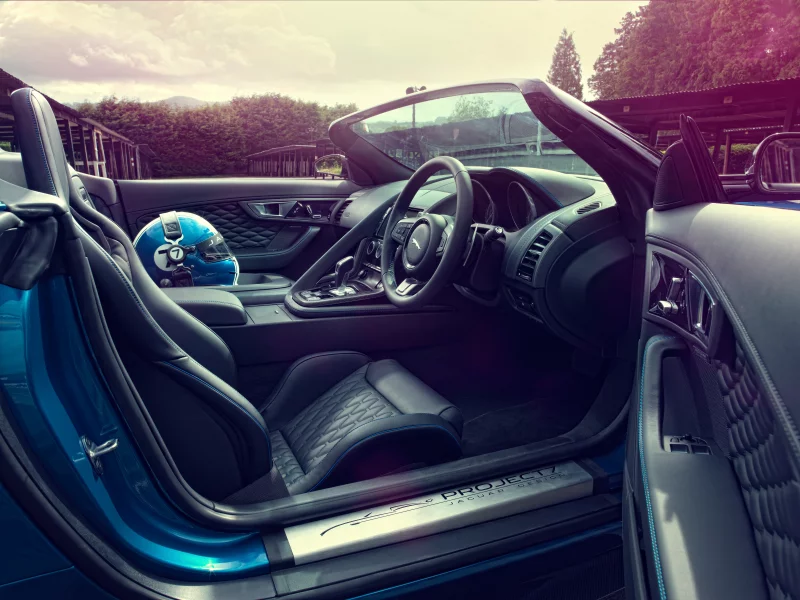 ягуар, project 7, concept, сиденья, шлем, салон, jaguar, авто