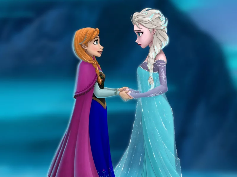 elsa, anna, холодное сердце, frozen, дисней, disney, эльза, анна