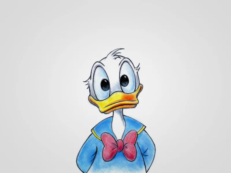 утка, светлый фон, walt disney, дональд дак, donald fauntleroy duck