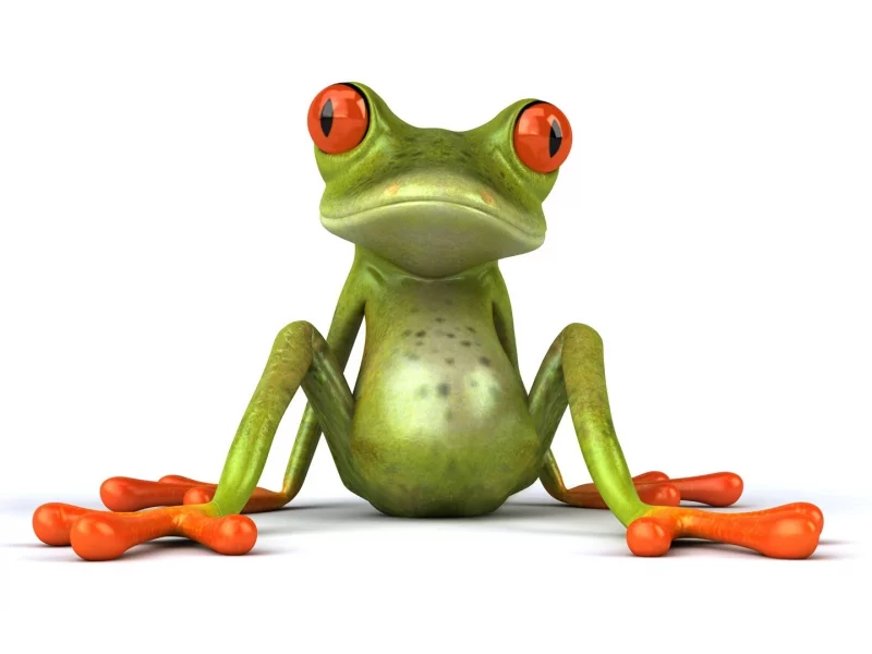 поза, free frog 3d, графика, лягушка, сидит