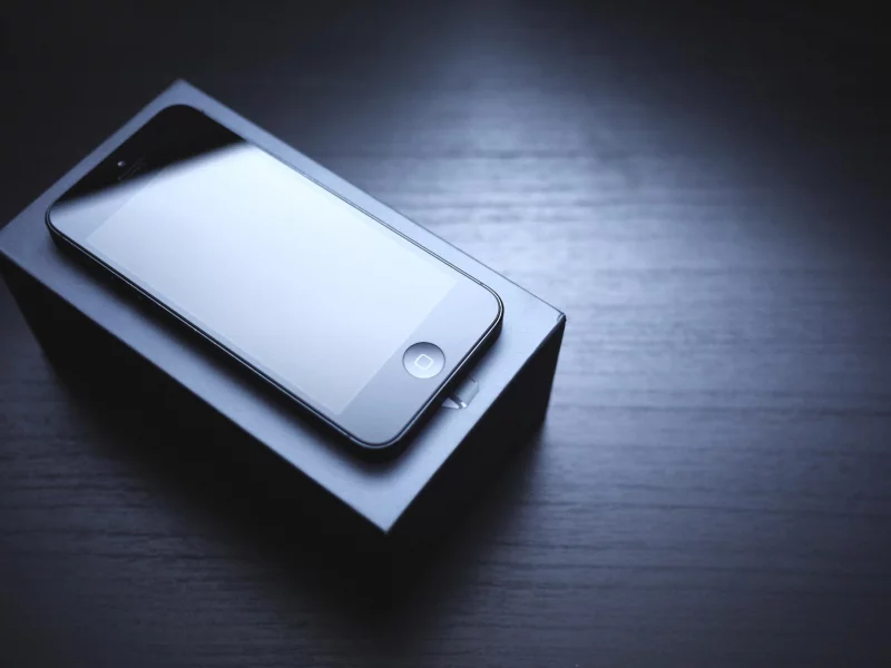 iphone 5, телефон, коробка, гаджет, apple, айфон, черный, эппл
