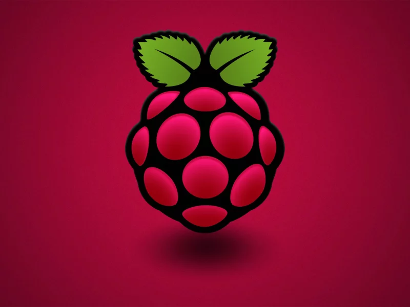 листик, цвет, компьютер, raspberry pi, ягода, малина