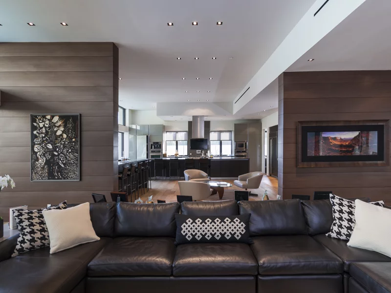картины, кресла, подушки, interior, кухня, диван, kitchen