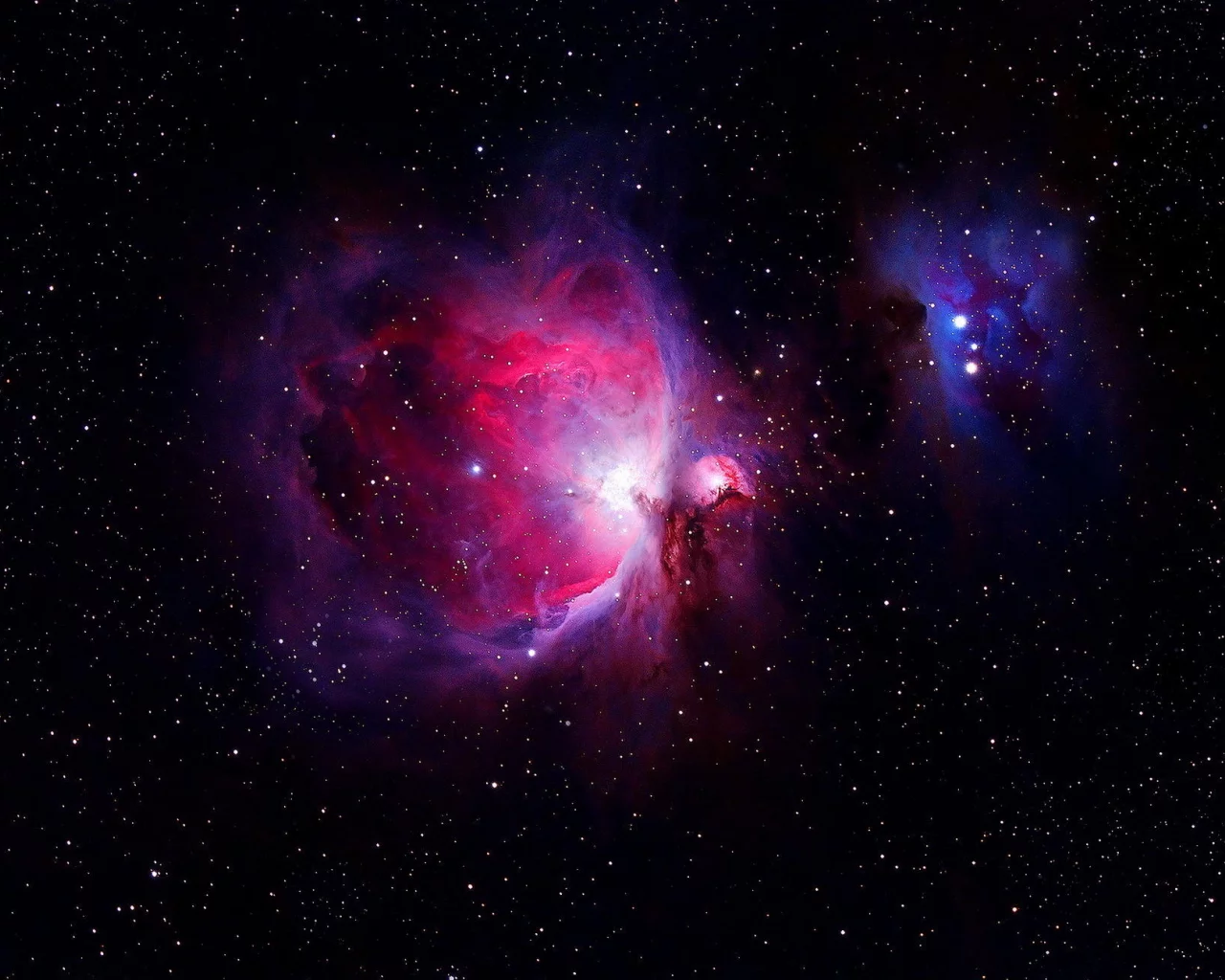 звёзды, orion nebula, туманность ориона