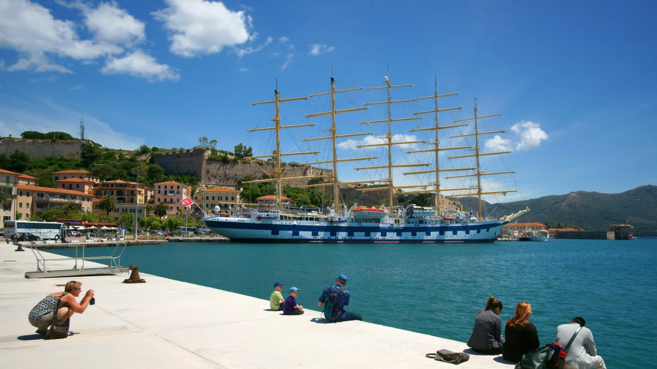 royal clipper, italy, портоферрайо, tuscany, тоскана, portoferraio, elba island