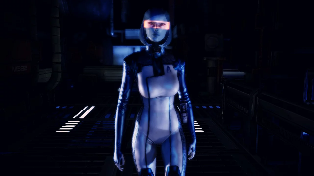 ии, mass effect, сузи, edi, ai, visor