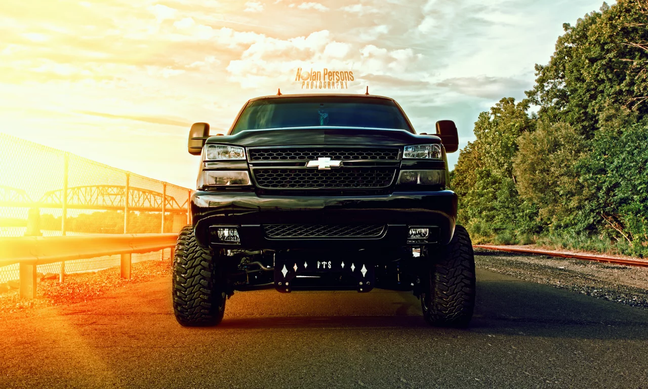 hdr, chevrolet, чёрный