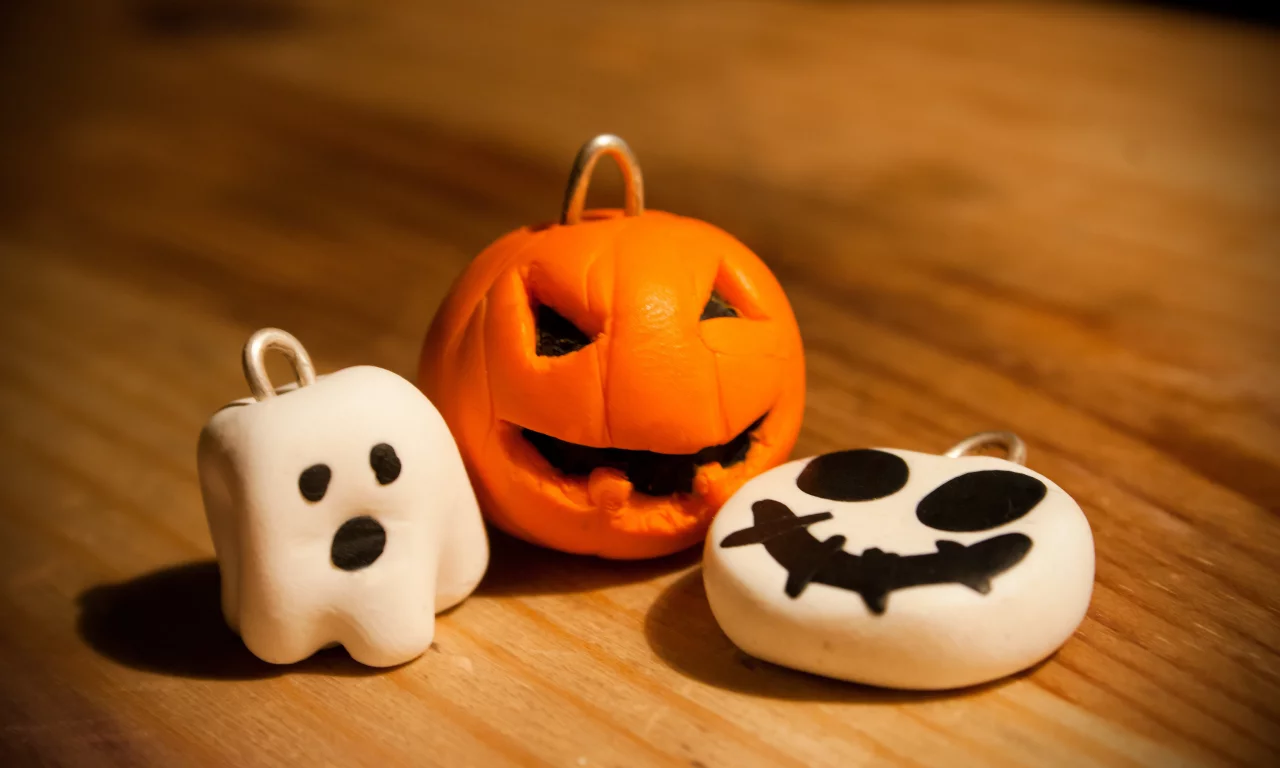 тыква, halloween, праздник, хэллоуин, брелки, привидение