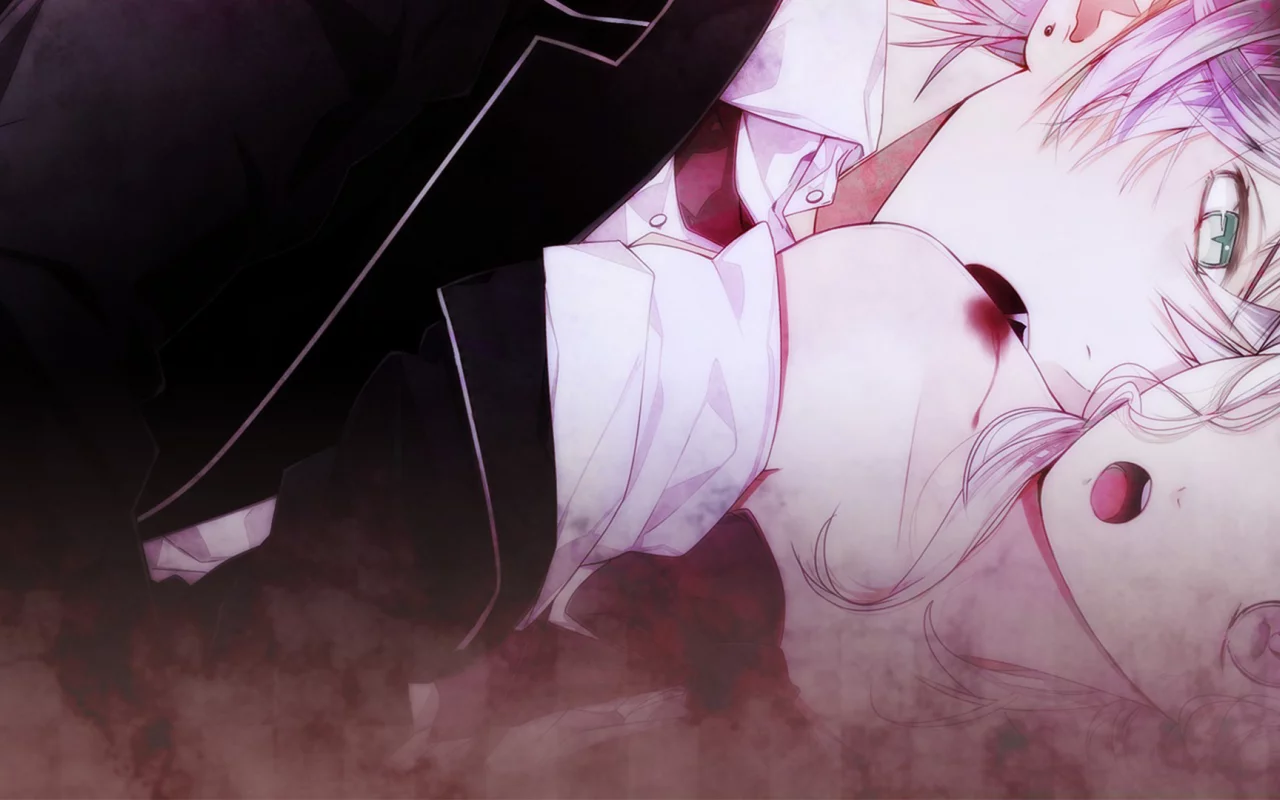 Diabolik lovers, Аято, Юи, кровь, дьявольские возлюбленные