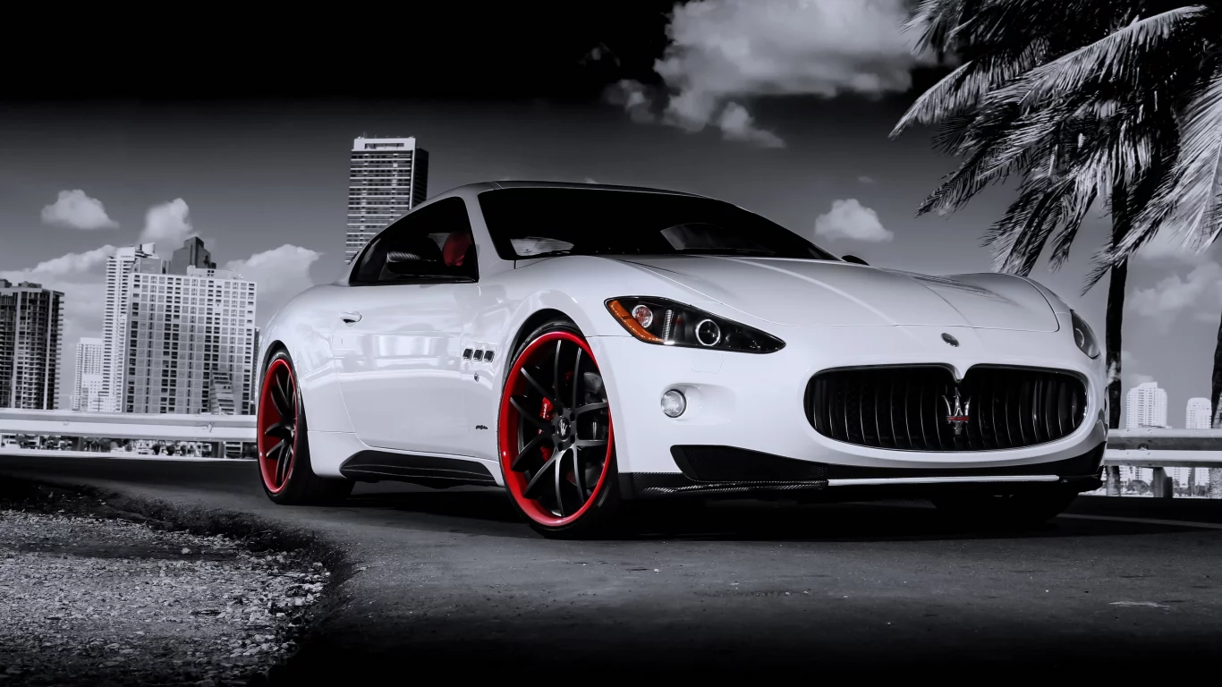 тюнинг, авто, maserati granturismo, передок