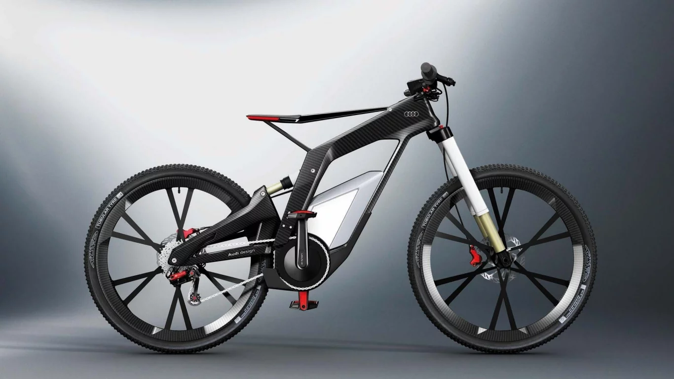 bicycle, ауди, велосипед, audi, карбон
