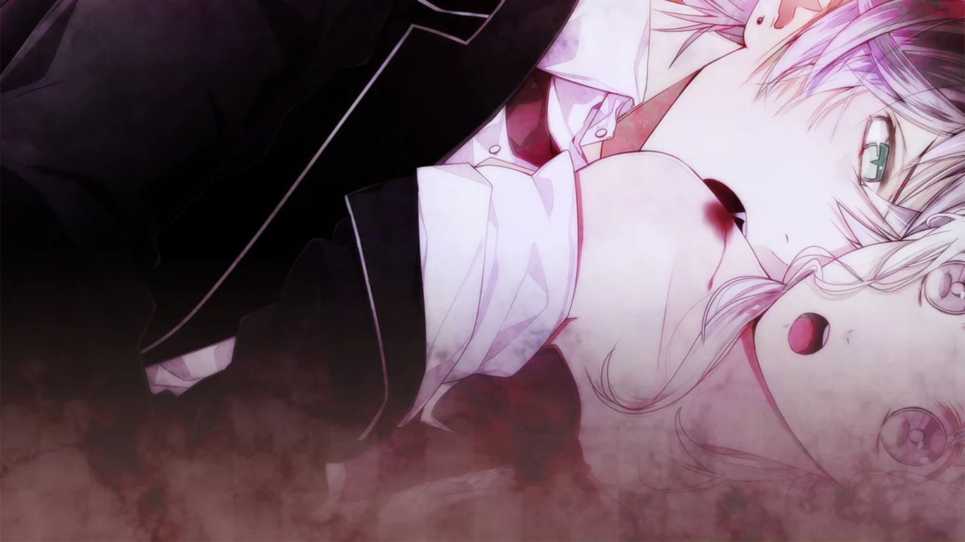 Diabolik lovers, Аято, Юи, кровь, дьявольские возлюбленные
