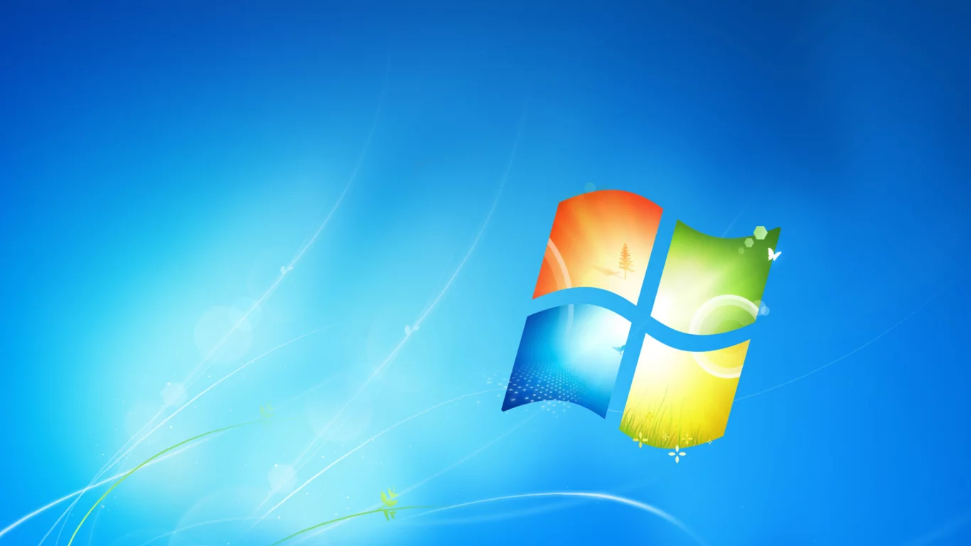 7, семёрка, синий, hi-tech, оригинал, windows 7, винда, обои
