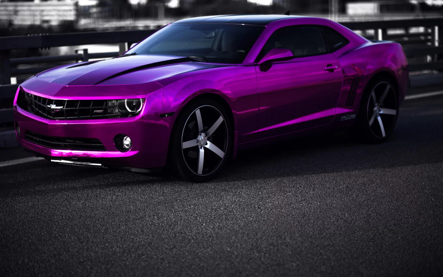 tuning, chevrolet, chrome, car, camaro