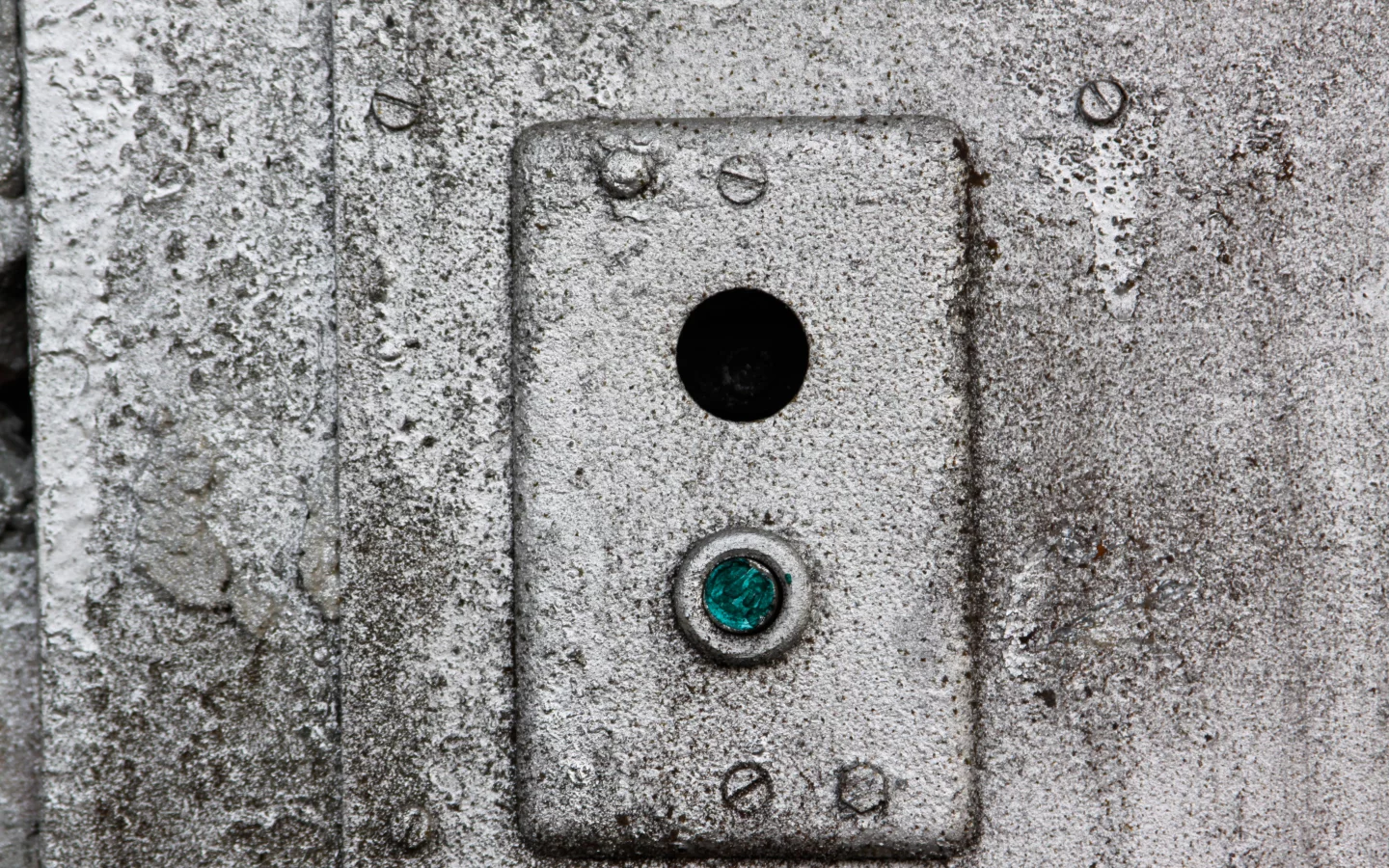 grey, blue, wall, screws, pattern